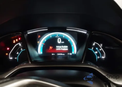 2017 Honda Civic Ex из США, поврежденный, VIN 19XFC2F7XHE232920